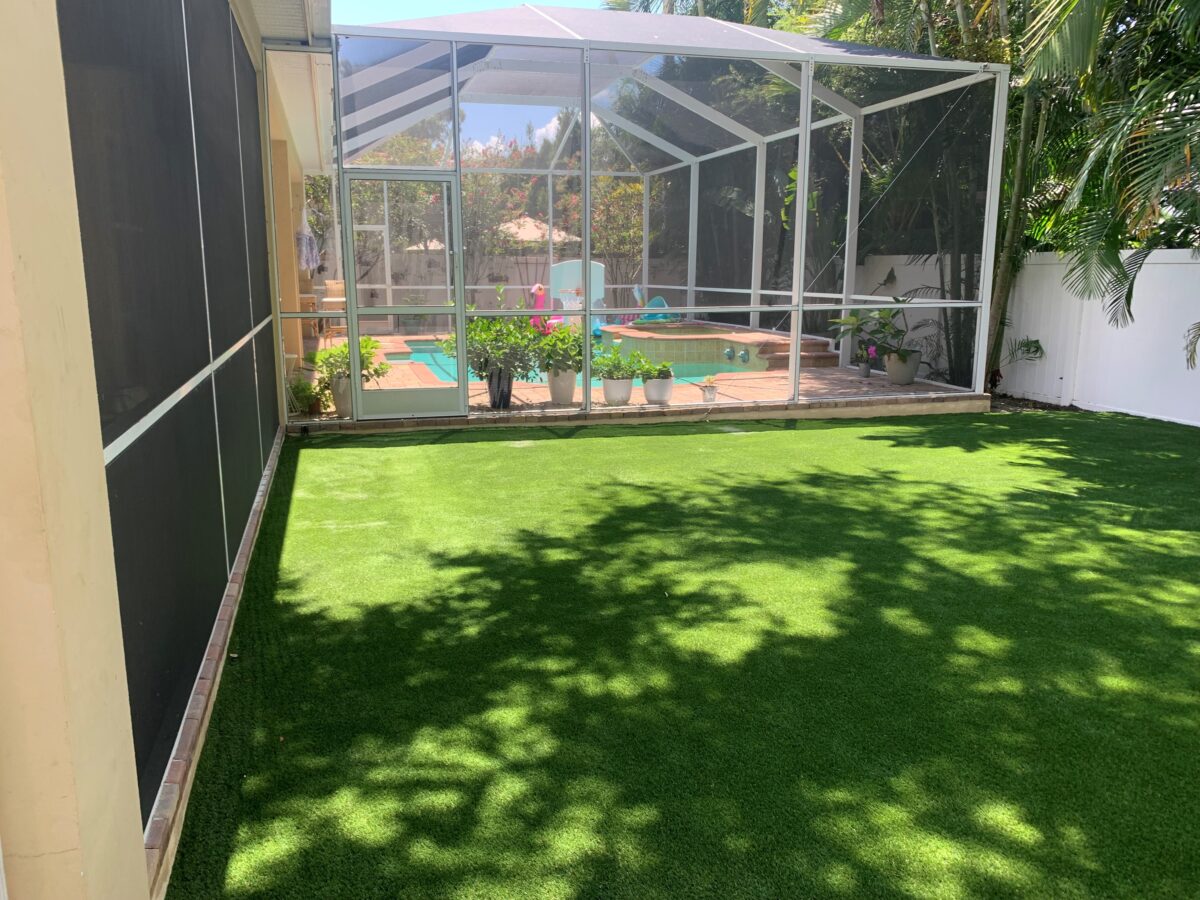 Artificial Turf Installation in Tampa, Florida