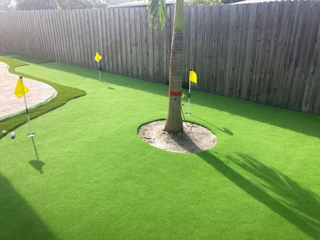 how you can construct your own piece of artificial turf