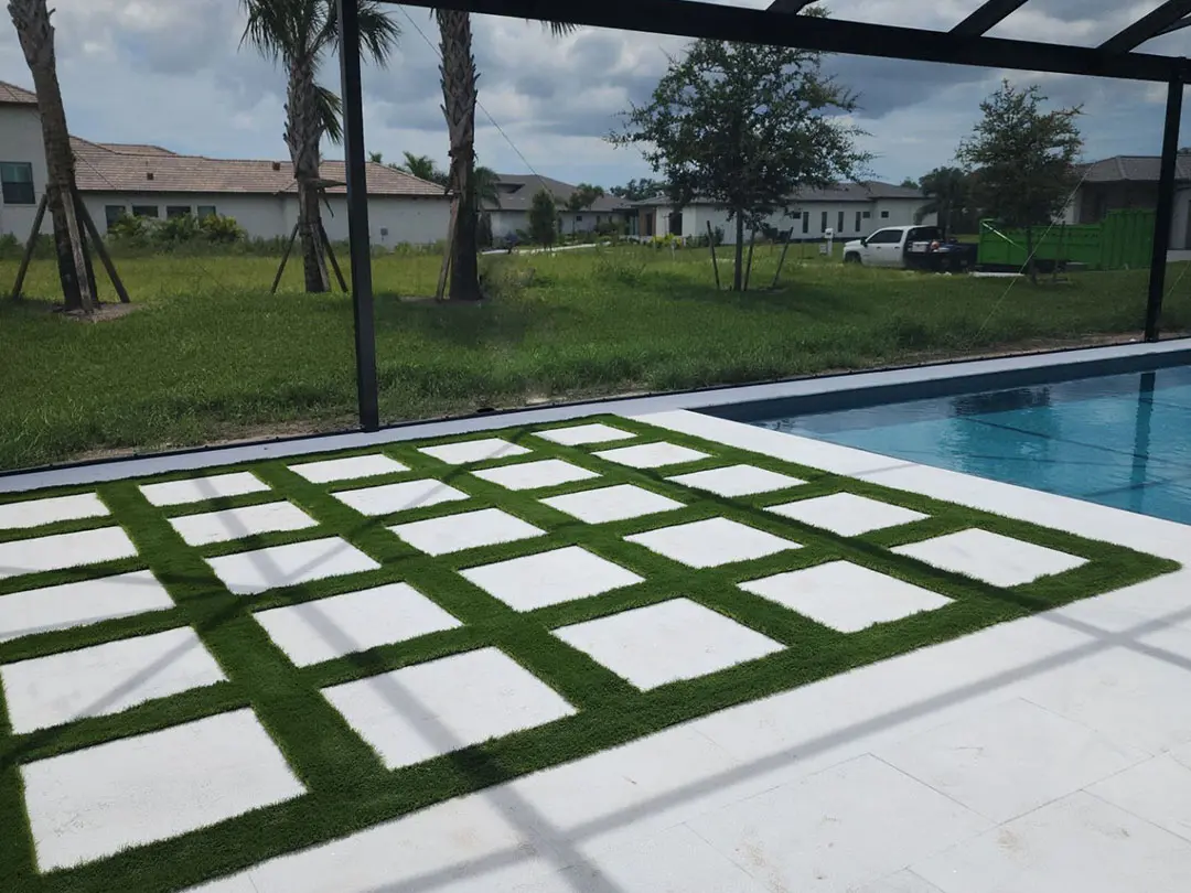 Transforming a Poolside Paradise with Artificial Turf Tampa