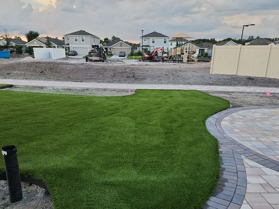 Commercial Artificial Turf Installation in Parrish, FL